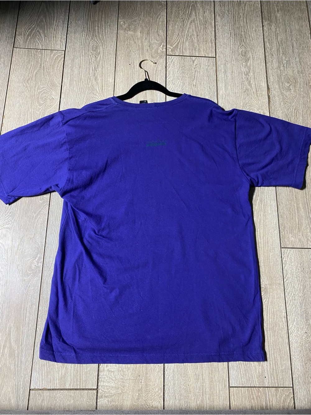 Patagonia Men's Short Sleeve Crew Tee in Deep Purple